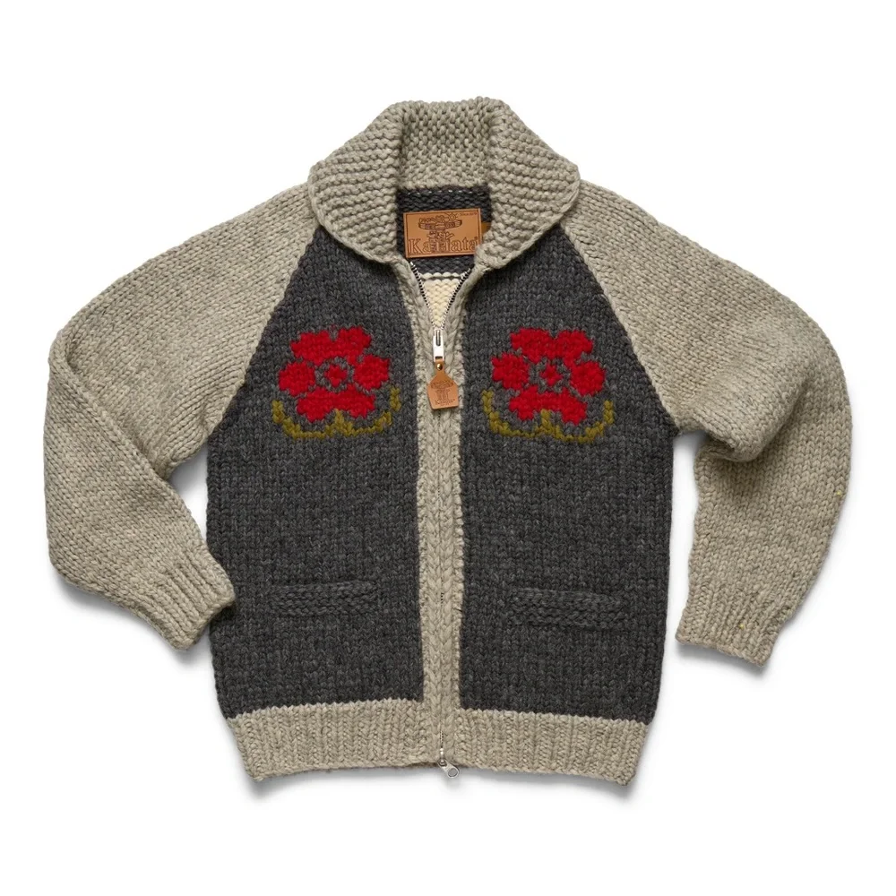 Howler Brothers - Skulls n’ Begonias, Grateful Dead Inspired Cardigan - L/XL - Picture 4 of 16